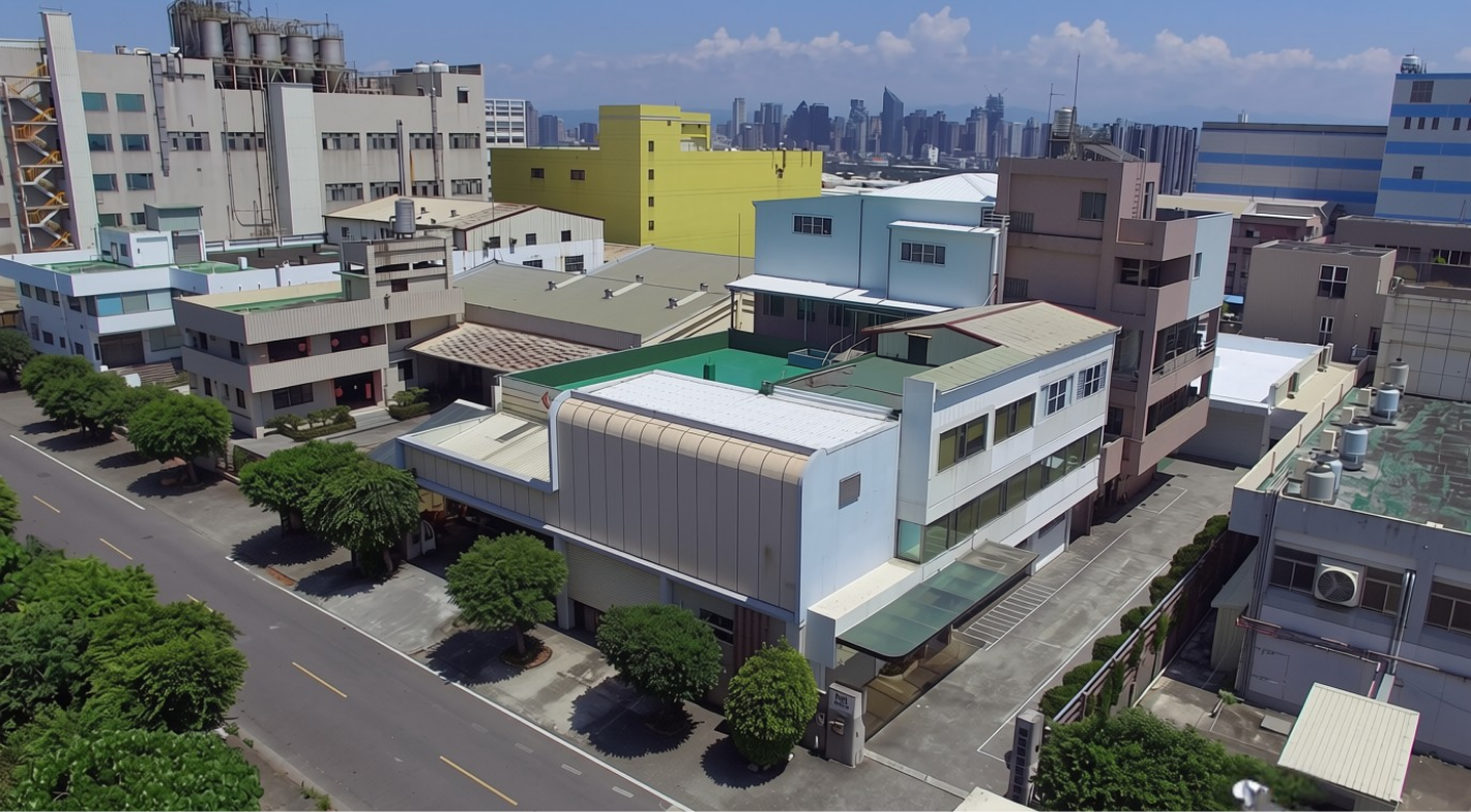 聯宏台中廠區 Alliance Park 空拍實景